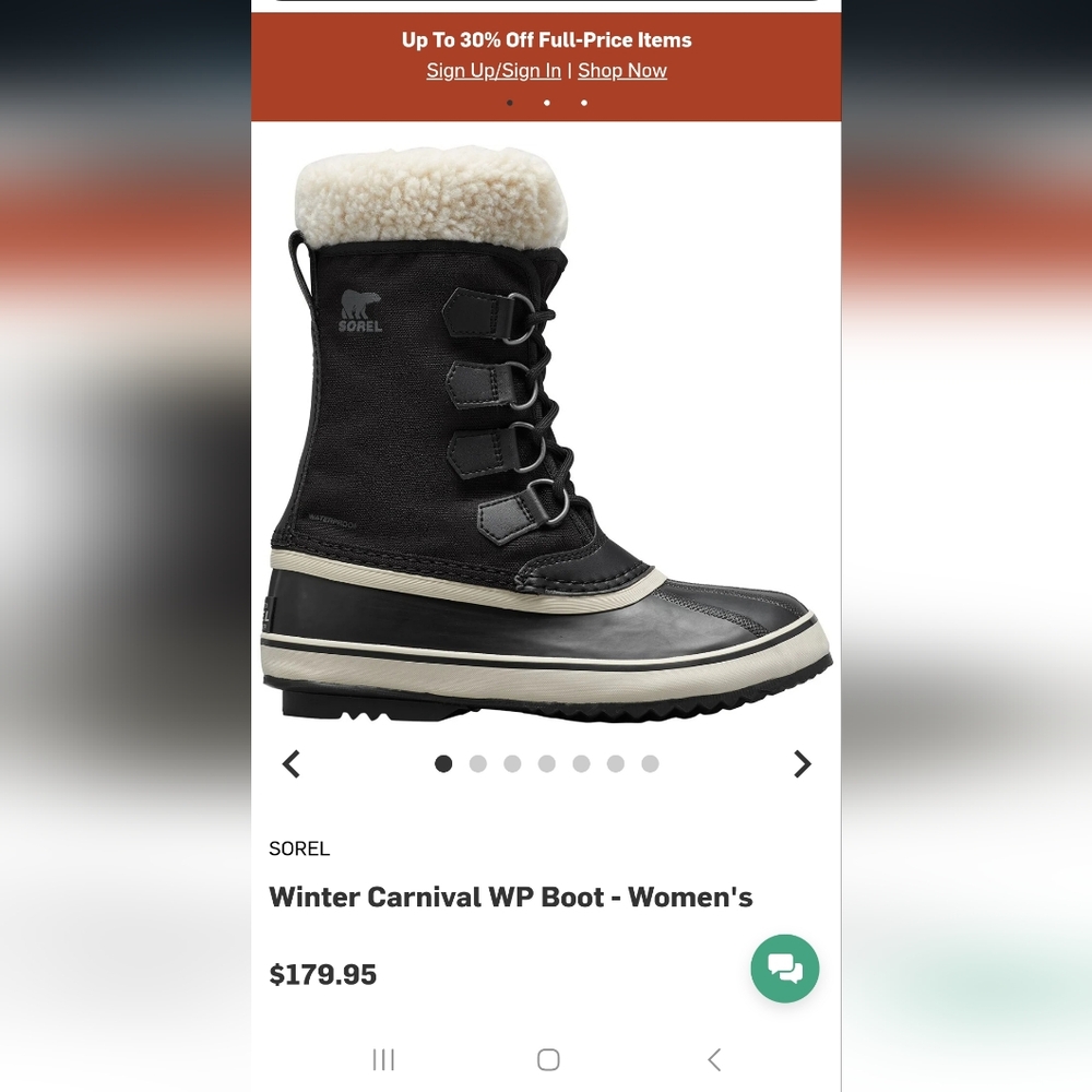 Womens Sorel Winter boots New!